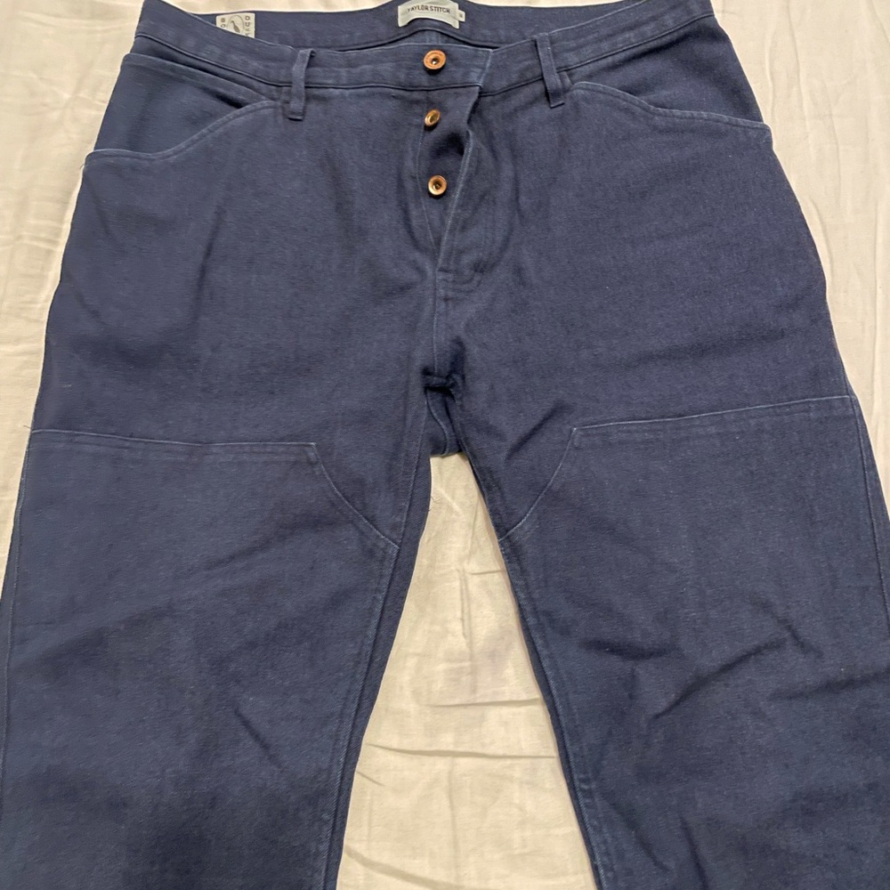 Chore Pant - Indigo Boss Duck - Taylor Stitch